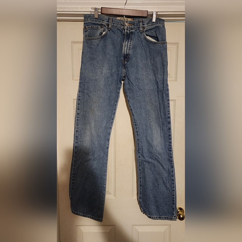 Vintage Levis 517 Mens Jeans Size 32x34 Blue Bootcut Denim Pants